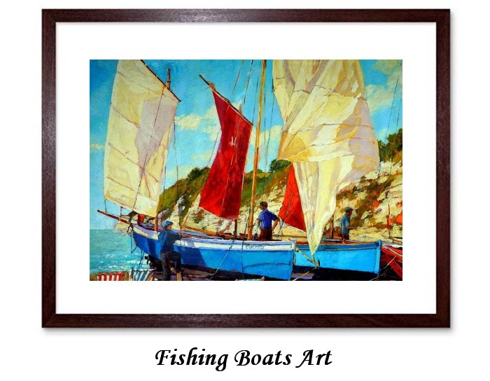 Fishing Boats Art
